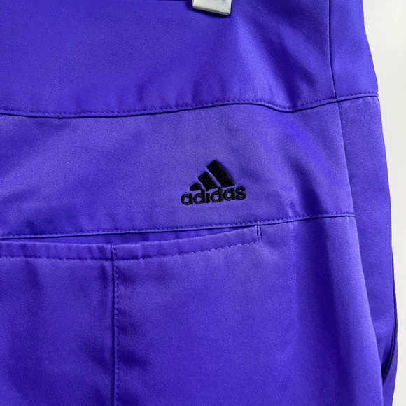 Womens Adidas Climacode Blue Purple Side Zip Tennis Athletic Skirt Size 10 - Picture 7 of 10